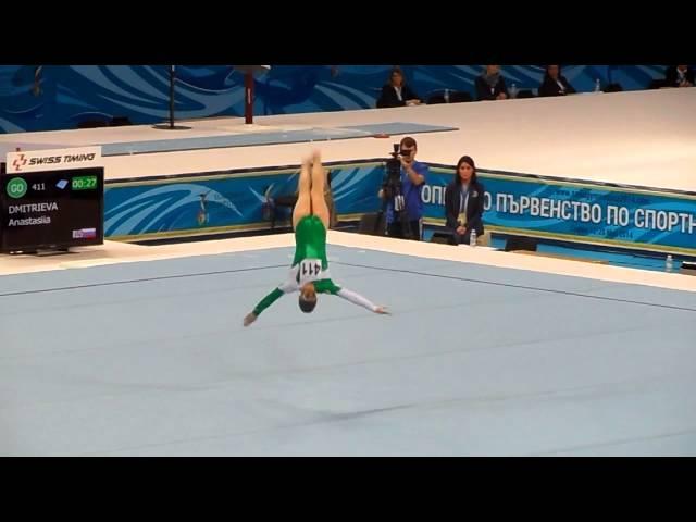 Anastasia Dmitrieva || FX 2014 Euros EF JR.