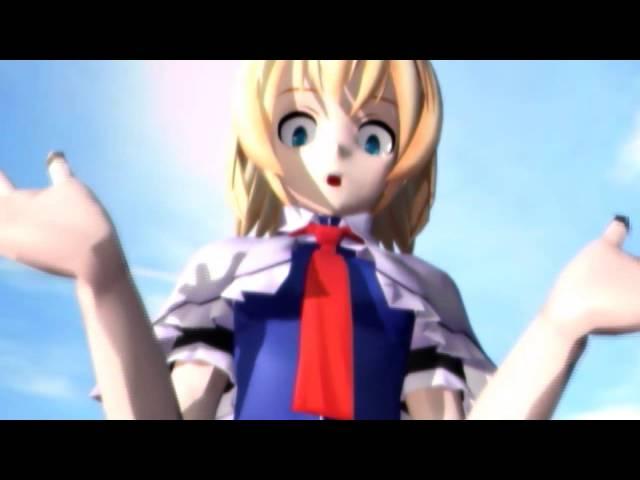 MMD Touhou: MONSTER Meg & Dia (DotEXE Dubstep Remix) (HD PLZ) (Short Ver.)