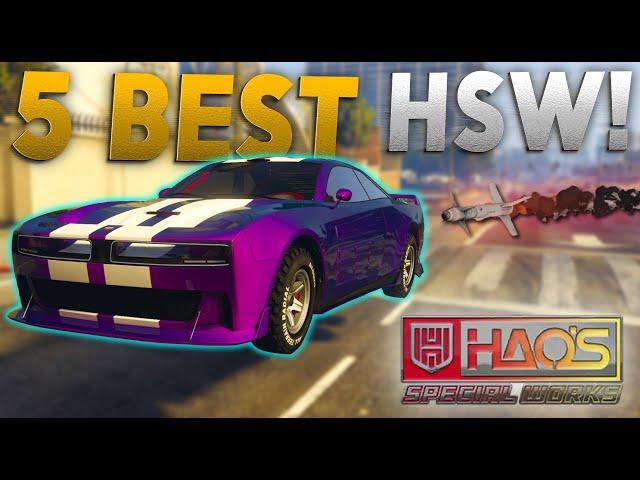 The 5 FASTEST & MOST ARMORED HSW Cars in GTA Online