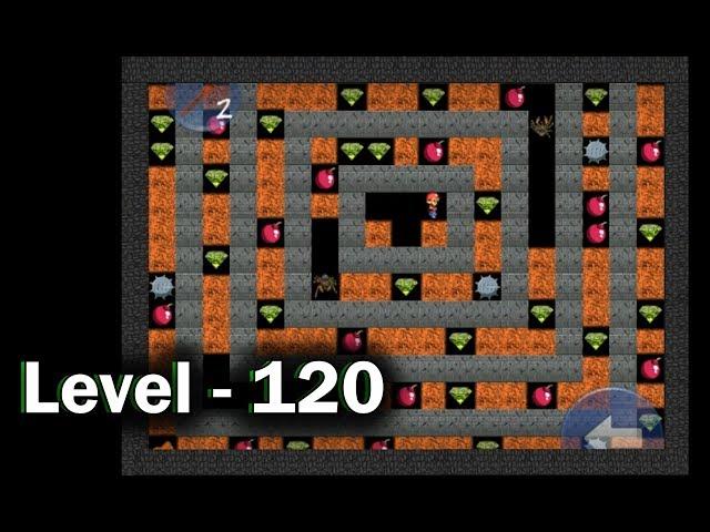 Diamond mine level 120 collected all 30 diamonds