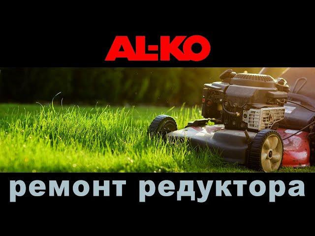 Ремонт редуктора газонокосилки AL KO