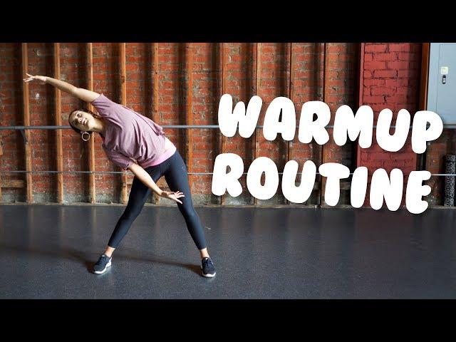 Dance Warmup & Stretches I @trainwithkendall