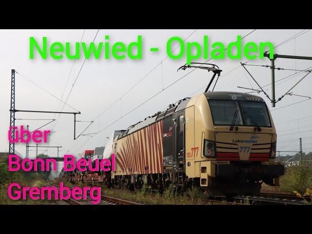 Von Neuwied nach Opladen über Bonn Beuel und Gremberg