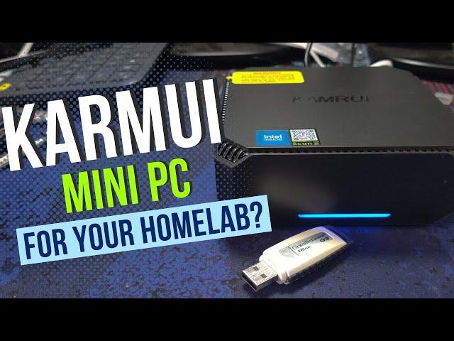 A Great Budget Homelab Server: The Kamrui AK2 Plus Mini PC