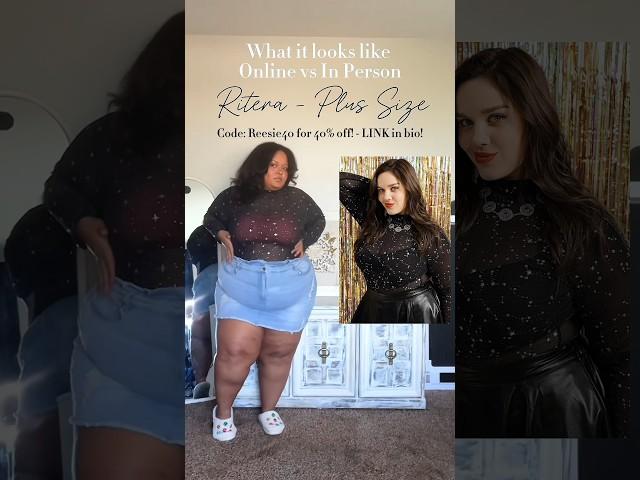 RITERA PLUS SIZE TRY ON HAUL! #plussize #plussizeedition #plussizefashion