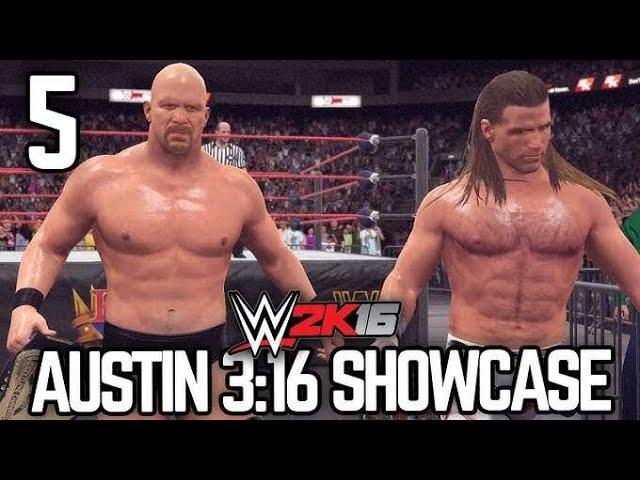 WWE 2K16 - 2K Showcase - "Austin 3:16" Part 3   [WWE 2K16 Showcase Mode Ep 4 & 5 ]