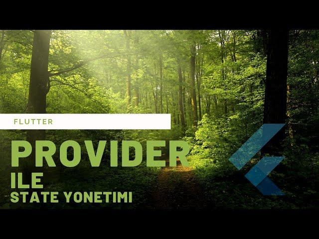 Flutter: Provider paketi ile düşünce, çizim ve yönetim! (*nodejs backend)