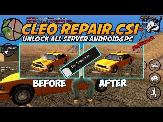 SHARE CLEO REPAIR TERBAIK‍️ | GTA SAMP ANDROID  - NO PASSWORD