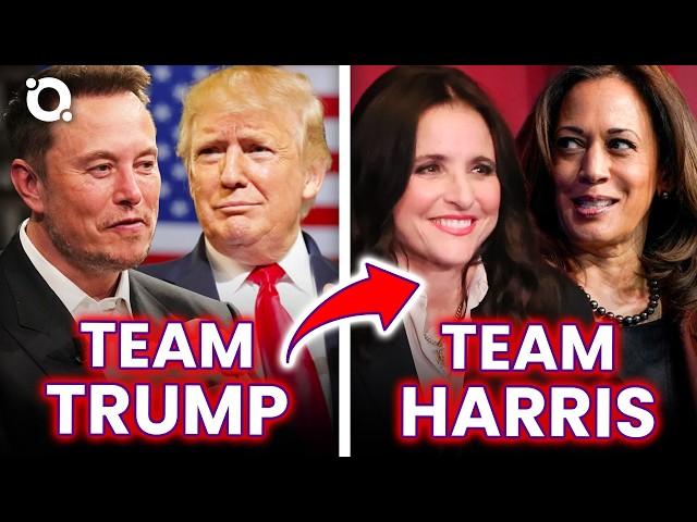 Team Trump vs Team Harris: More Celebs Take Sides |⭐ OSSA