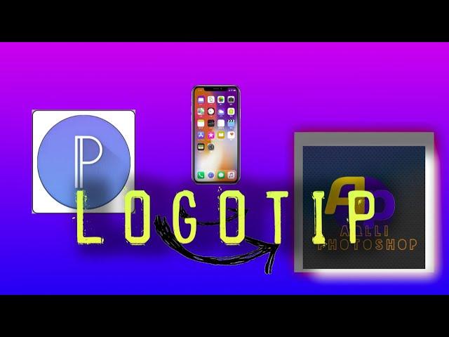 Telefonda logotip yasash || Как делать логотип на телефоне || how can do logotip in phone