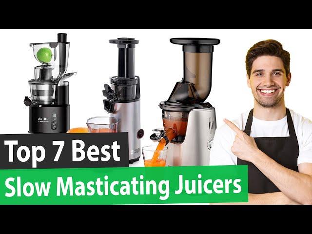 Best Masticating Juicer | Top 7 Reviews [2023 Buying Guide]