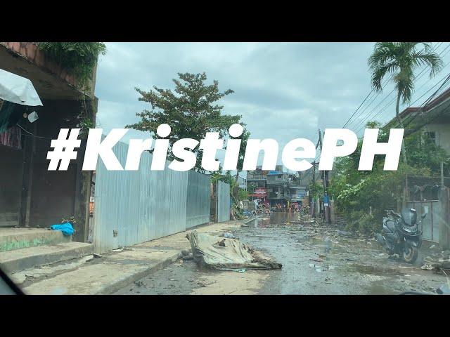 Some streets of Naga City after Storm Kristine (Trami) 26 October 2024