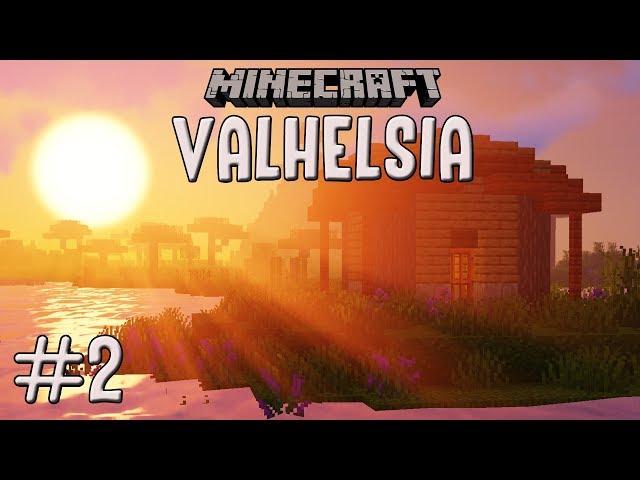 Valhelsia #2 - Island Hut (Modded Minecraft 1.14)