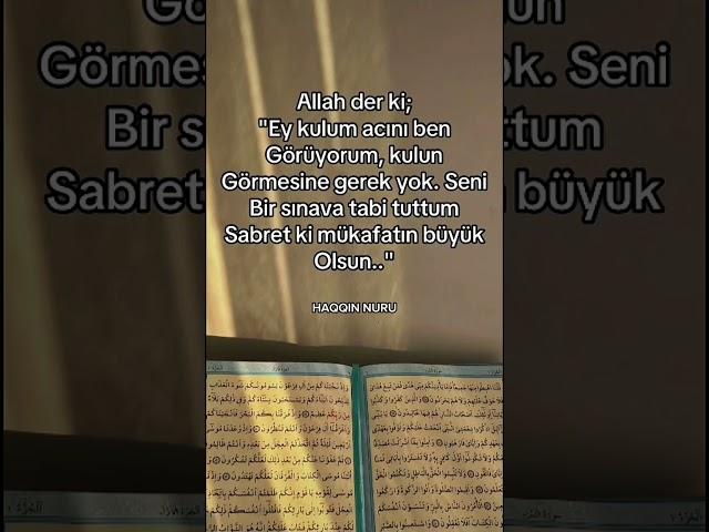 İmtahandı. Səbr et. #dinivideo #islam #namaz #dua #motivation #shorts