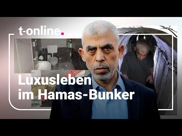 Video zeigt Luxus-Bunker des Hamas-Chefs