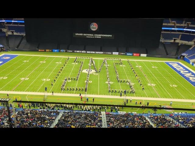 The University of Michigan Marching Band performs The Victors at the BOA Grand National Semi-Finals