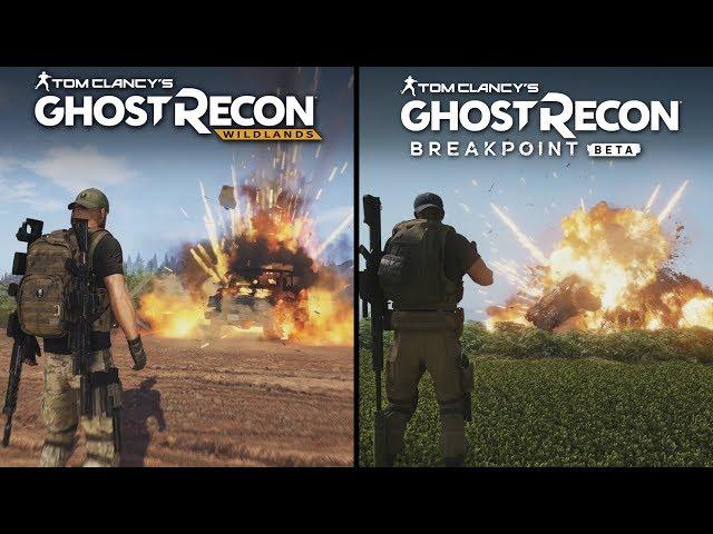 Ghost Recon: Breakpoint (BETA) vs Wildlands | Direct Comparison