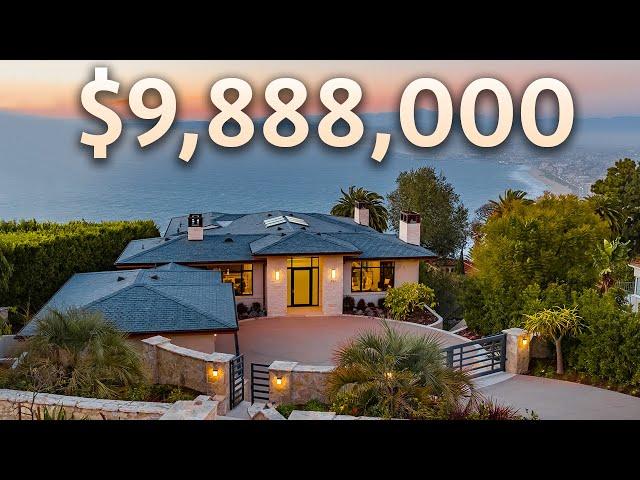 Touring a $9,888,000 Newly Constructed Los Angeles Mansion with Incredible OCEAN AND CITY VIEWS!