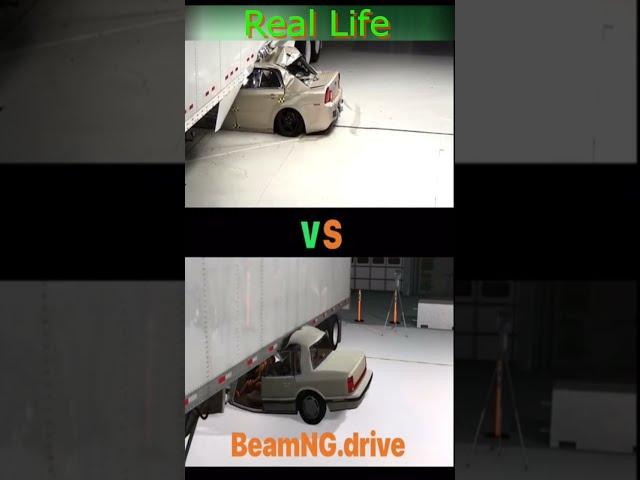 VS Real life BeamNG drive CARS MOTION #beamng #beamngdrive #shorts #carsmotion