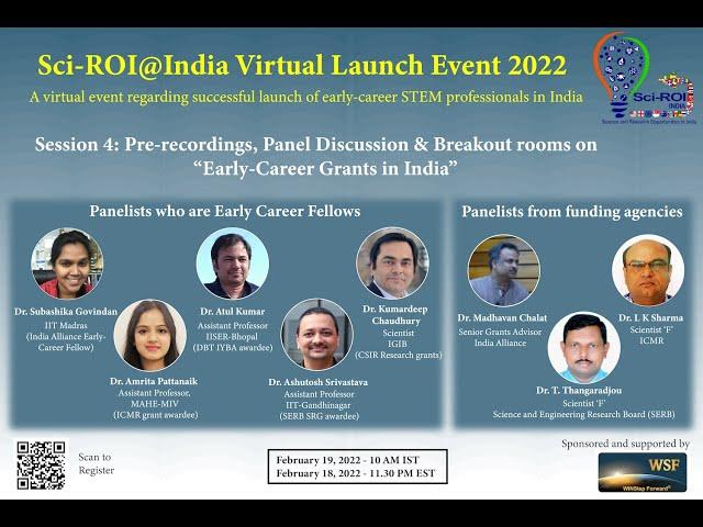 Presentation by Dr. Ashutosh Srivastava on SERB Start-up Research Grant