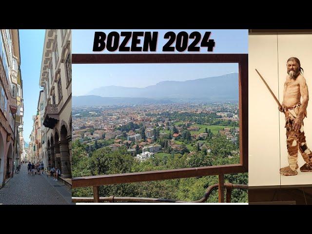 Bozen Südtirol 2024 - Urlaub in Italien - Sehenswürdigkeiten Tipps Altstadt Laubengasse Ötzi