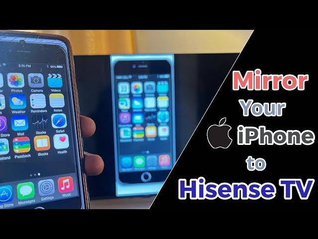 Hisense Vidaa Smart TV: How to Screen Mirror IPhone