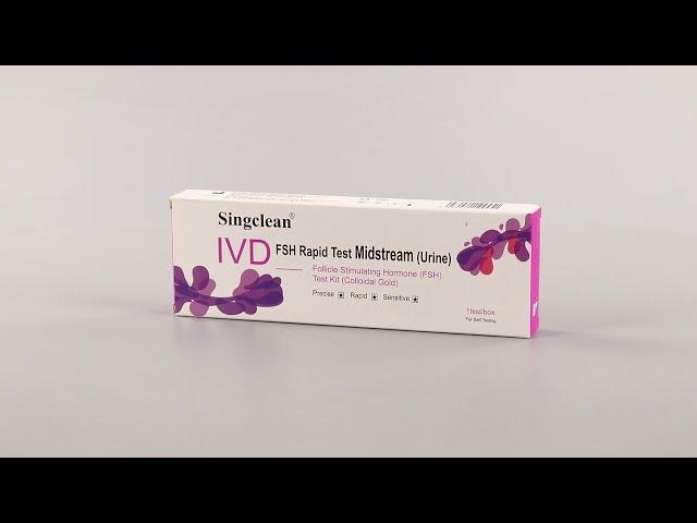 Singclean Follicle Stimulating Hormone (FSH) Test Kit