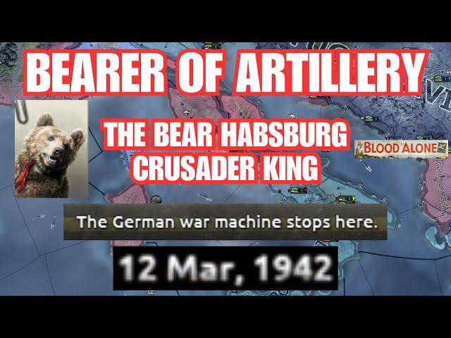 HOI4 - Bearer of Artillery, Habsburgs, No Partitions, CK III - Achievement Guide Playthrough