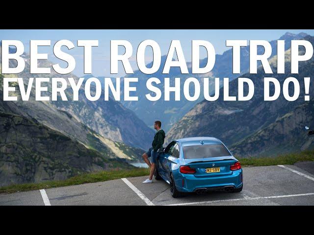 EURO TRIP - 9 DAYS, 2800 MILES - ALPS, MONACO, NURBURGRING! | 4K