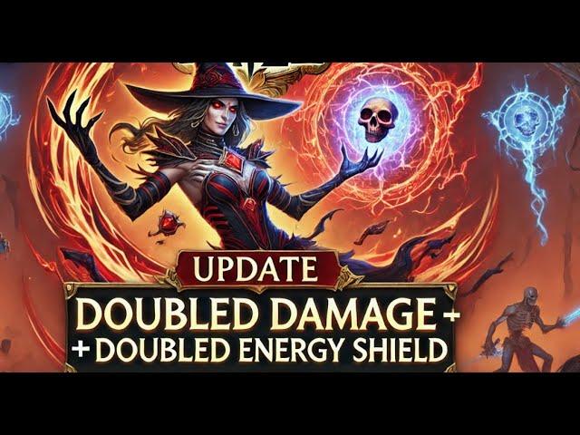 PoE2 Bonestorm Blood Mage Witch UPDATE - Doubled Damage + Doubled Energy Shield 