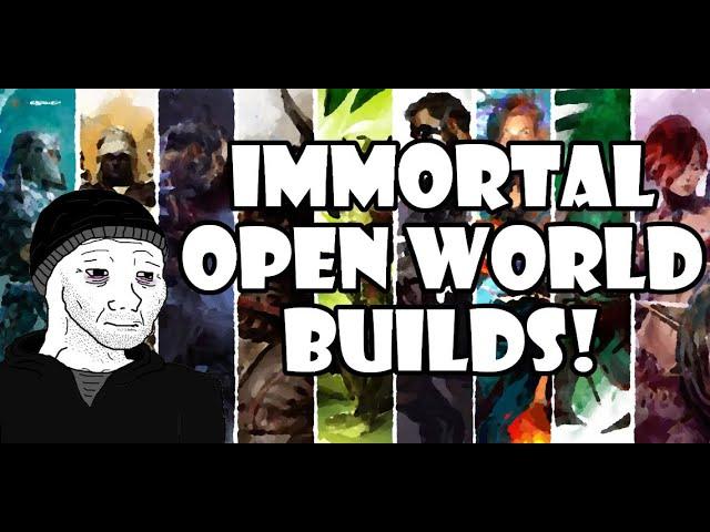 All 9 Class Immortal Open World Builds! | Guildwars 2