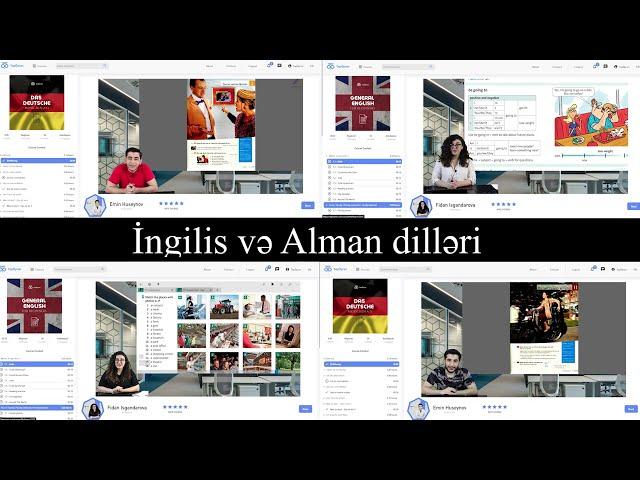 Video kurs məkanı Tapoyren.com. Kurs məlumatları "Description" hissədə