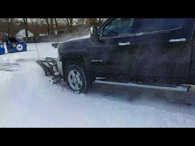 2017 Silverado Boss DXT in action