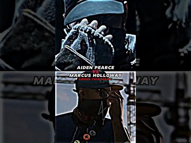 Aiden Pearce VS Marcus Holloway | Ending This Debate | Watch Dogs