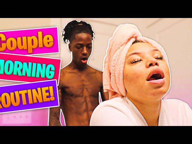 OUR MORNING ROUTINE AS A COUPLE!! (TRYING TO MAKE A BABY EDITION)