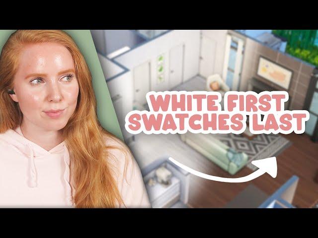 Trying the COLORING BOOK build challenge in The Sims 4! 