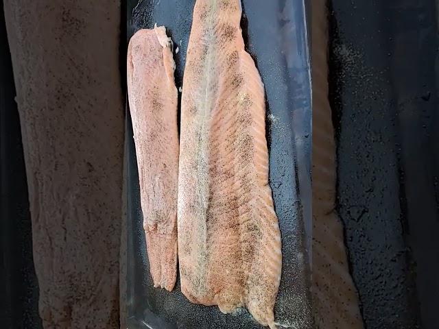 Atlantic Salmon on BlackStone Grill!