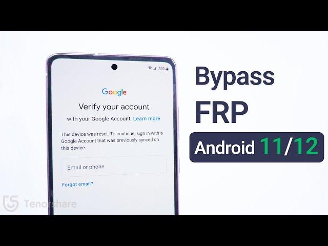 How to Bypass Google Account Verification After Reset - 2024 Updated