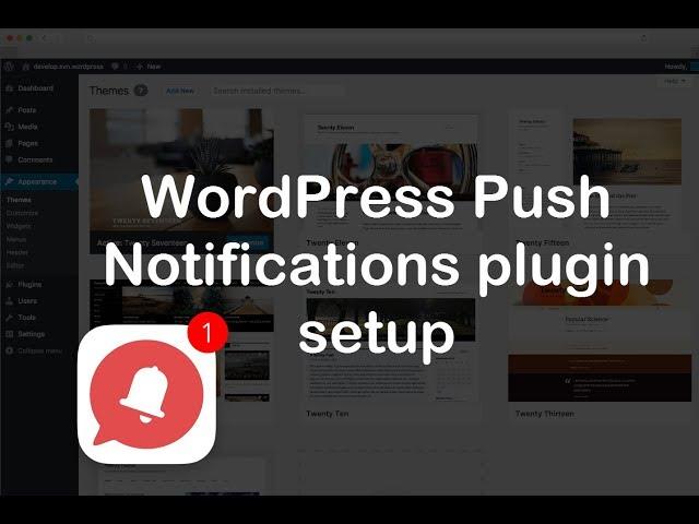 wordpress push notifications plugin setup to increase website traffic