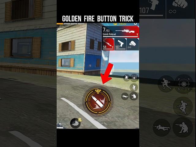 Golden Fire Button Trick  Free Fire Mastery Firing Button - How To Get? #srikantaff