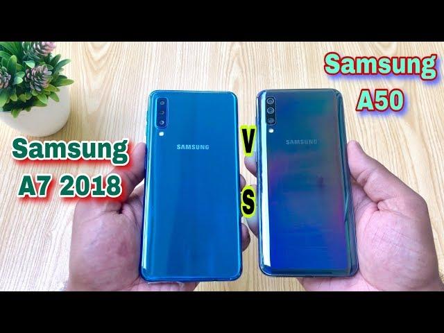 Samsung A50 vs Samsung A7 2018 - Speed Test & Comparison [Urdu&Hindi]