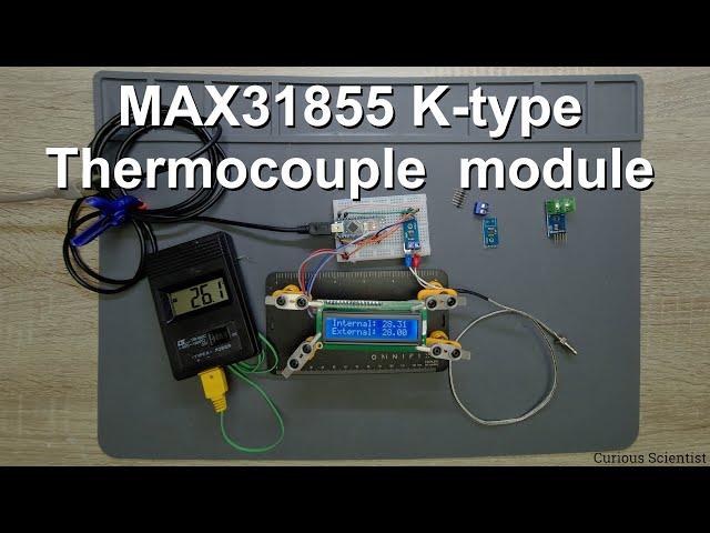 MAX31855 - A better thermocouple module