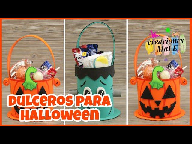 DULCEROS PARA HALLOWEEN || RECICLADO || DIY