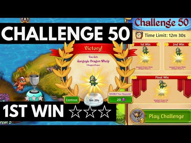 Merge Dragons Challenge 50 • 5m20s On 1st Win 