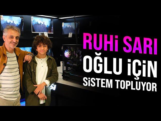 RUHİ SARI, OĞLU ARTE İÇİN ITOPYA.COM MAĞAZASINDA SİSTEM TOPLUYOR!