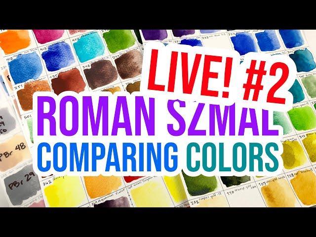 LIVE! - Comparing MORE Roman Szmal Colors!