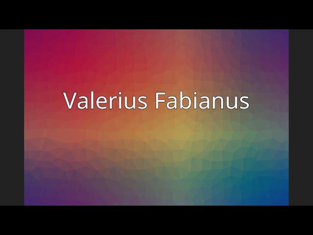 Valerius Fabianus