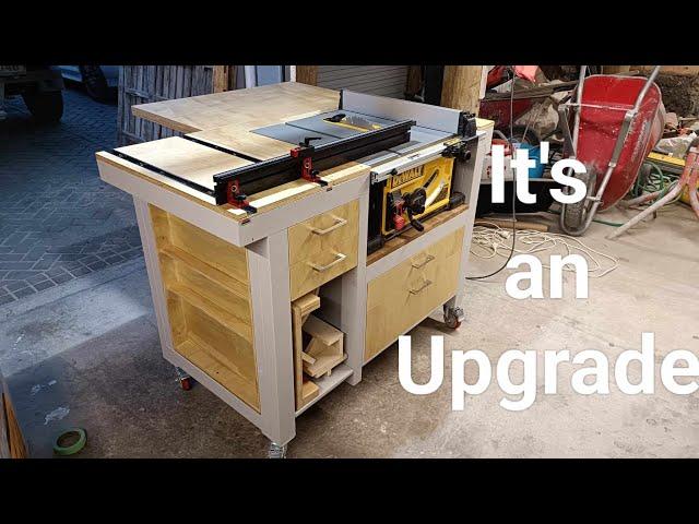 Tablesaw WORKBENCH - so many features! PLANS