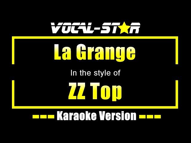 La Grange Karaoke | ZZ Top Karaoke Version