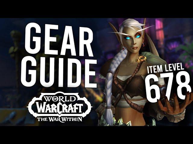 How To Gear Up FAST In Season 2! Up To Item Level 670+ With BiS Loot | The War Within